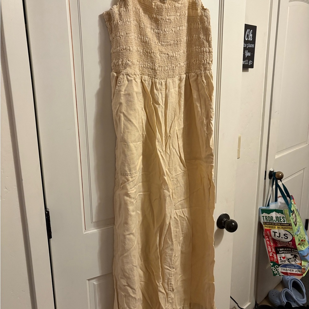 Universal Thread Cream Jumpsuit